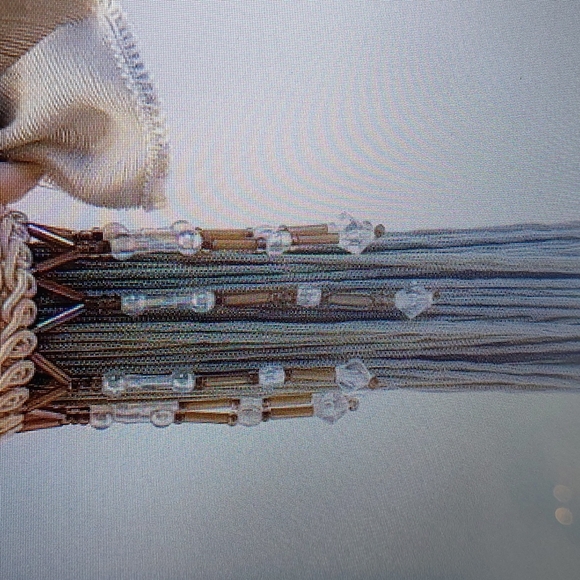 Vintage: Tasseltiques "Putting On The Ritz" by Popular Imports hanging doll. - Picture 4 of 16